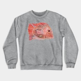 Small fish inside the big. Crewneck Sweatshirt